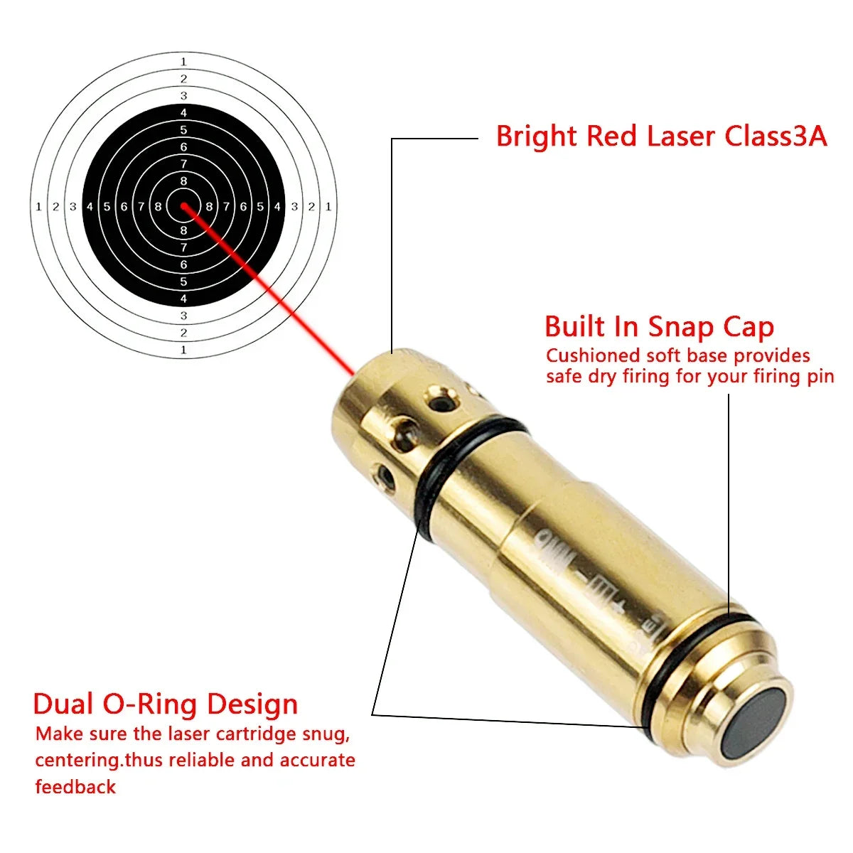 Laser Alivia percutor Dry Fire Training Tactical Laser G-Sight