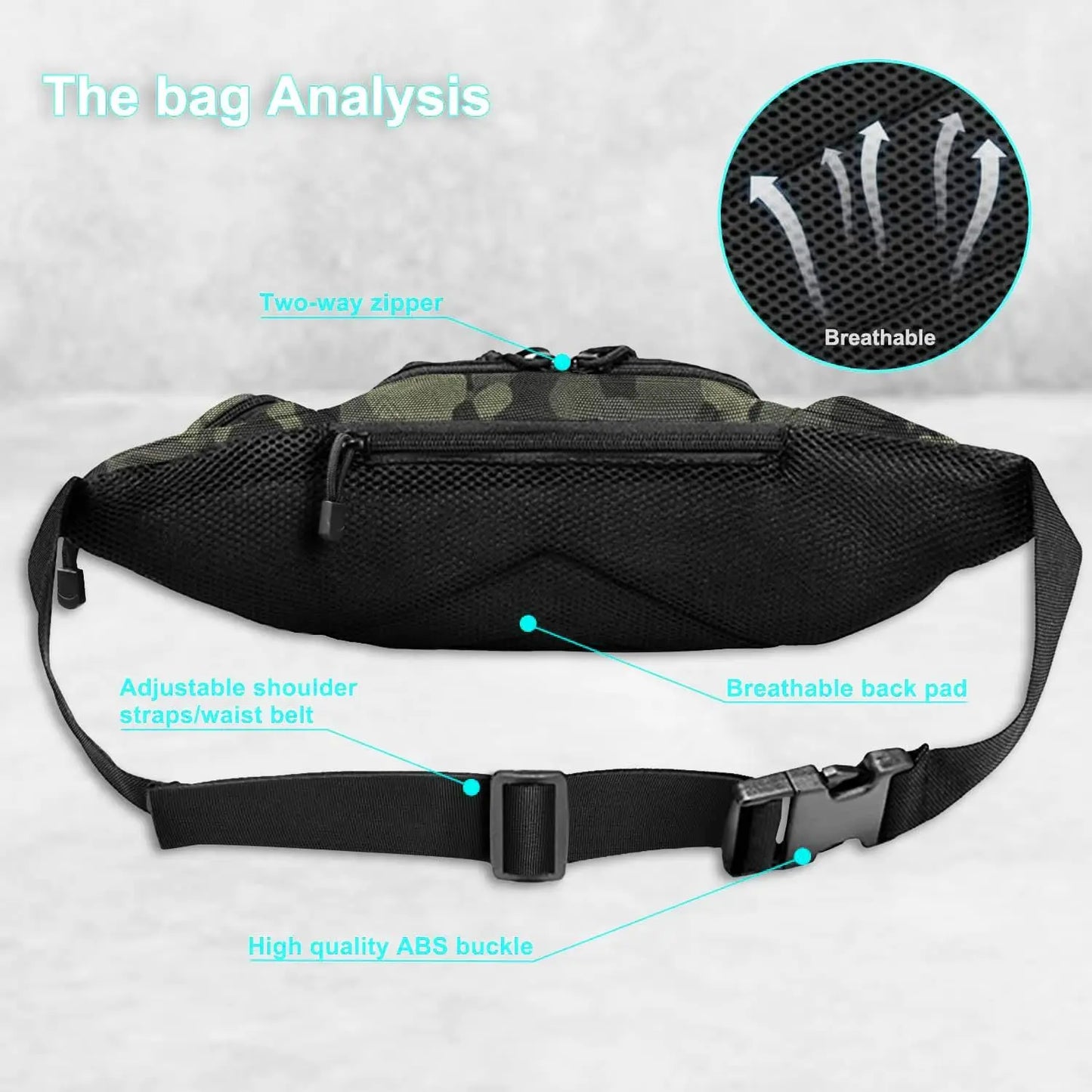 Riñonera Táctica Porte Oculto