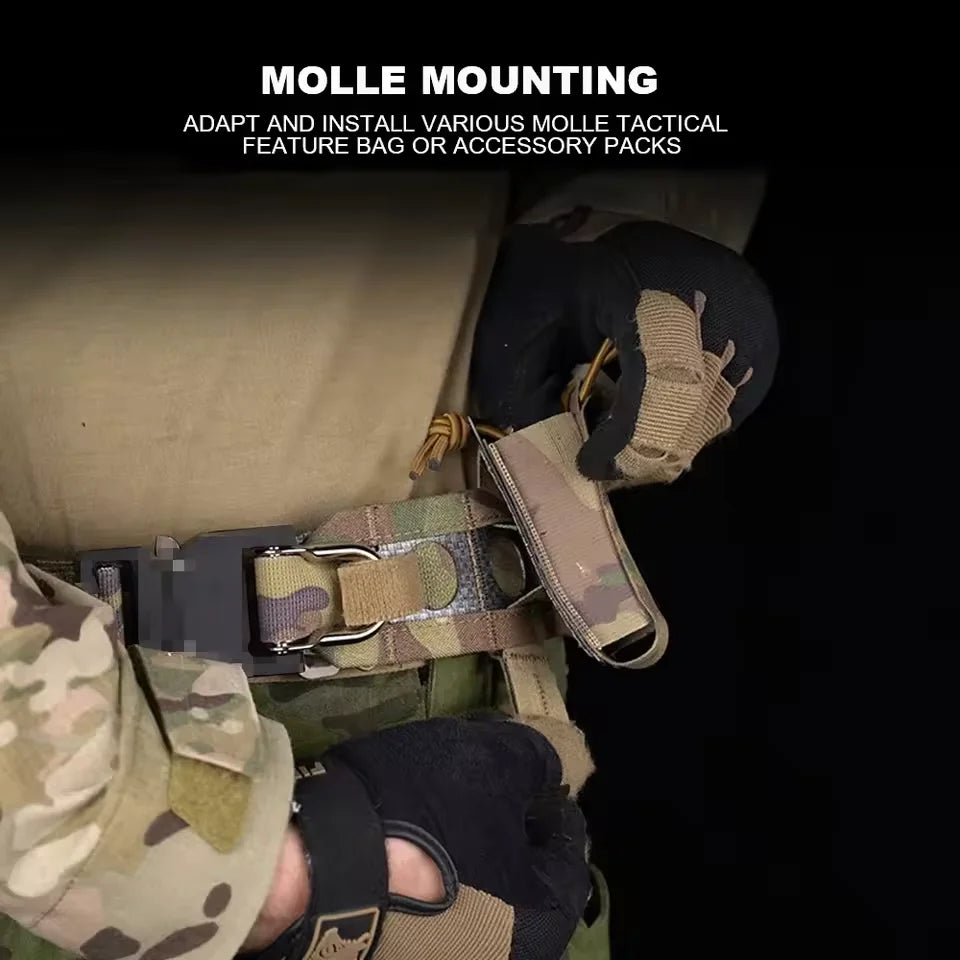 Tactical belt Metal D-Ring Cobra MOLLE Gear